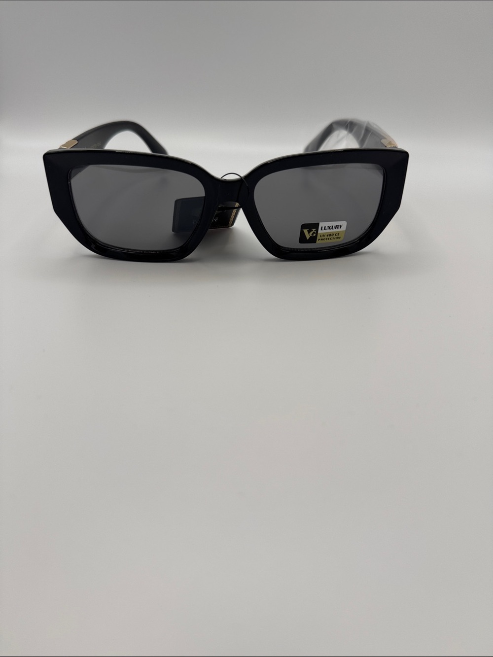 Black Cat-Eye Women's Sunglasses
